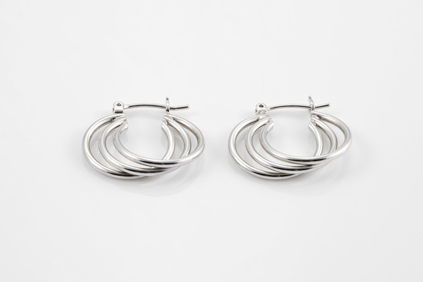 925 Silver Circle Earrings